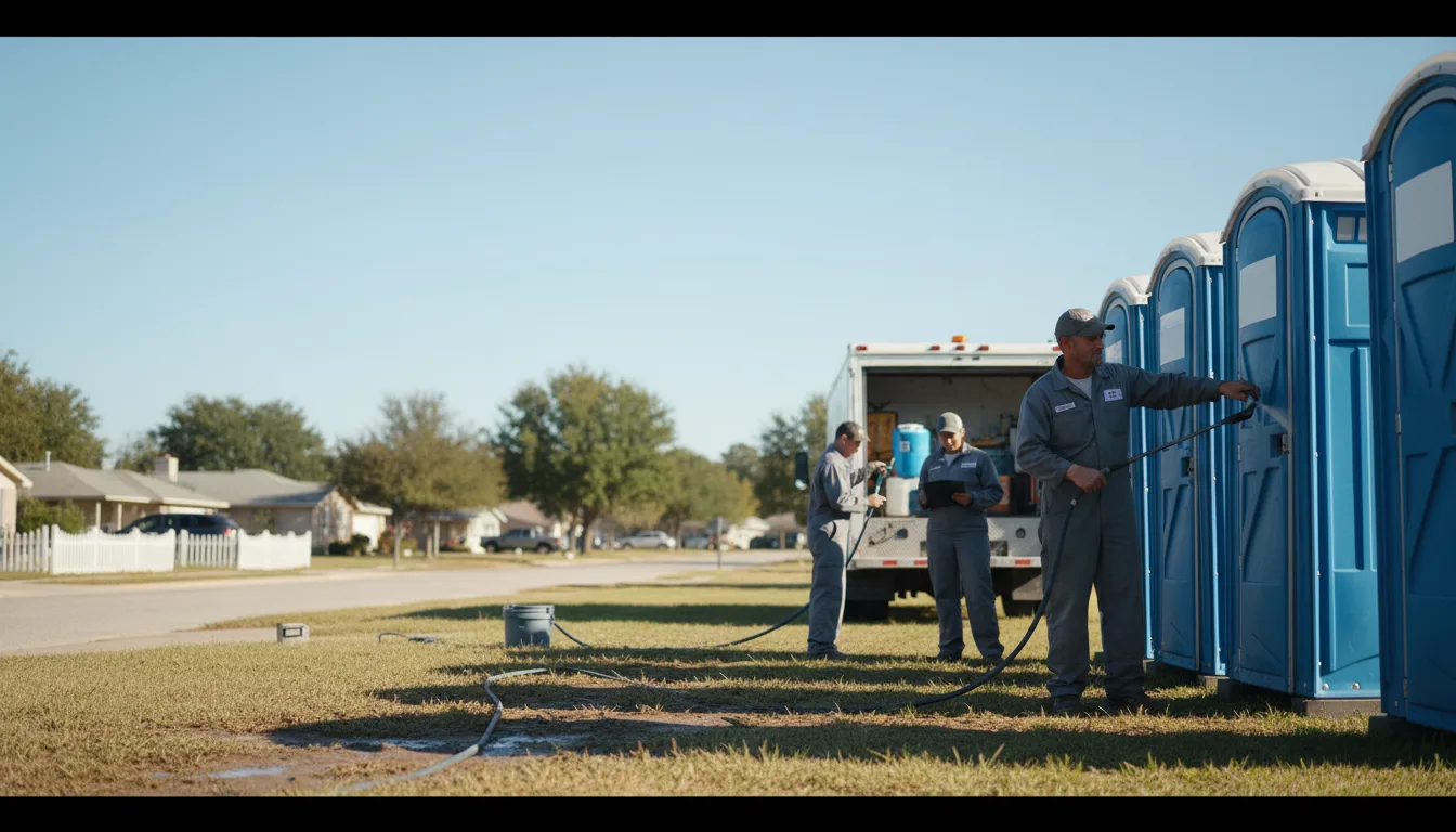 Long-Term Portable Toilet Rental in Hazlehurst, MS near me